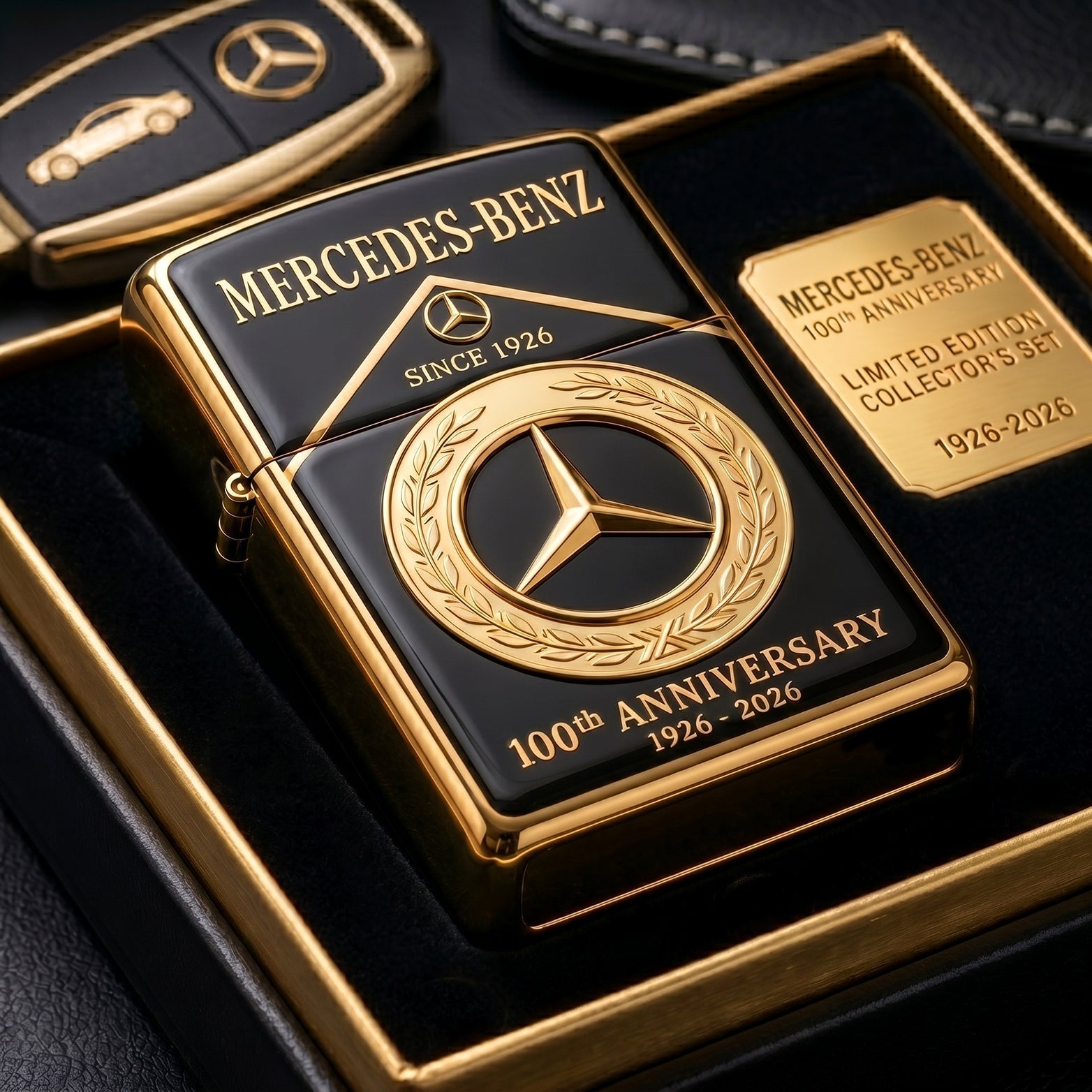Merc 100th Anniversary Edition Elegant Zippo Lighter (1926-2026)