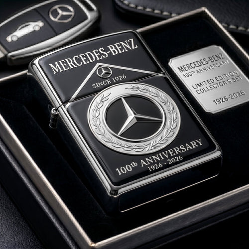 Merc 100th Anniversary Edition Elegant Zippo Lighter (1926-2026)