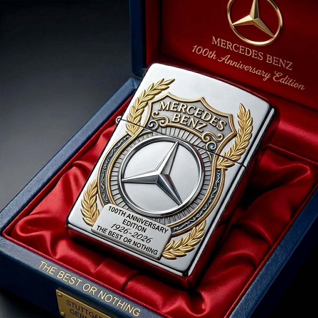 Merc 100th Anniversary Edition Luxury Zippo Lighter (1926-2026)