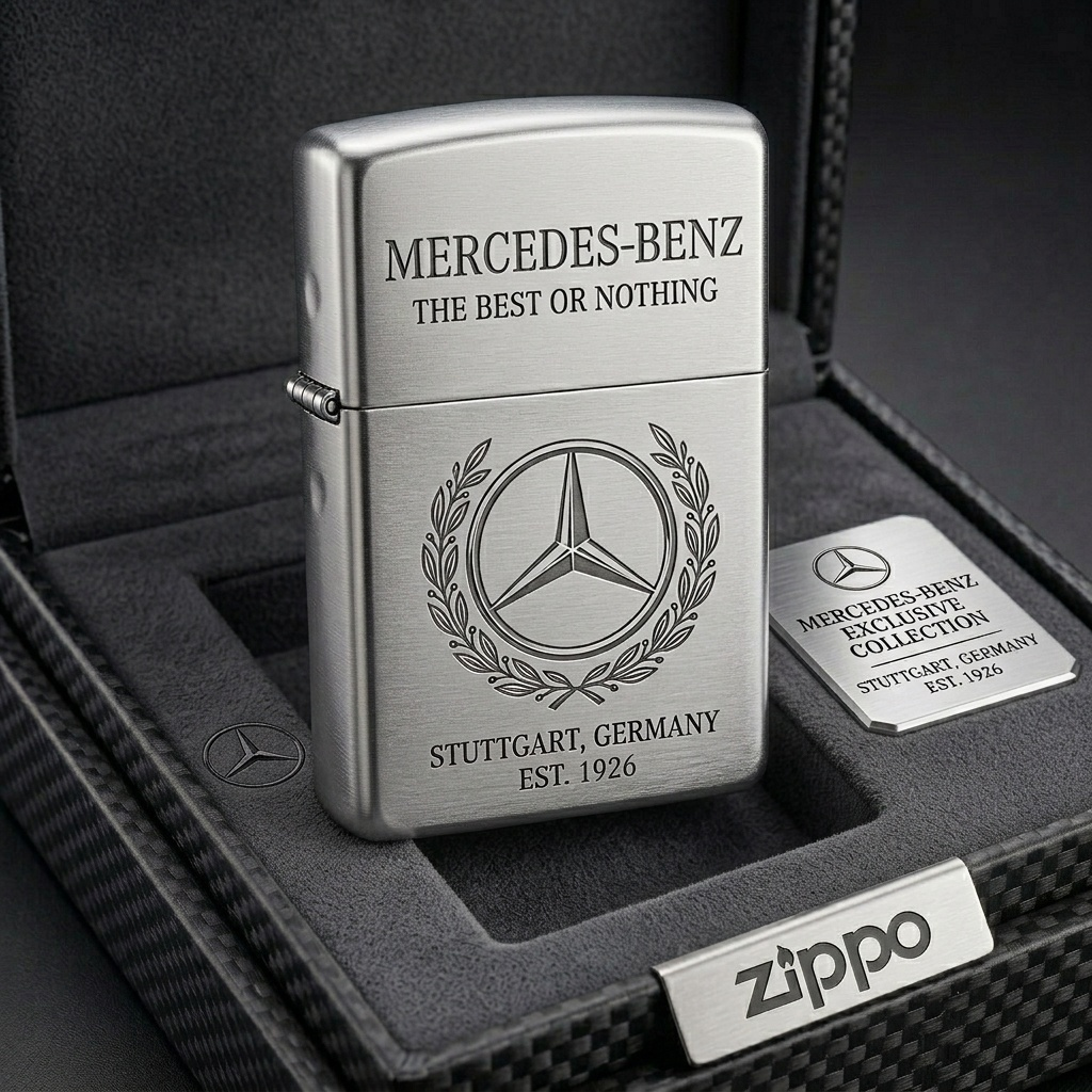 Merc Est 1926 Luxury Zippo Lighter ( 1926 - 2026 )